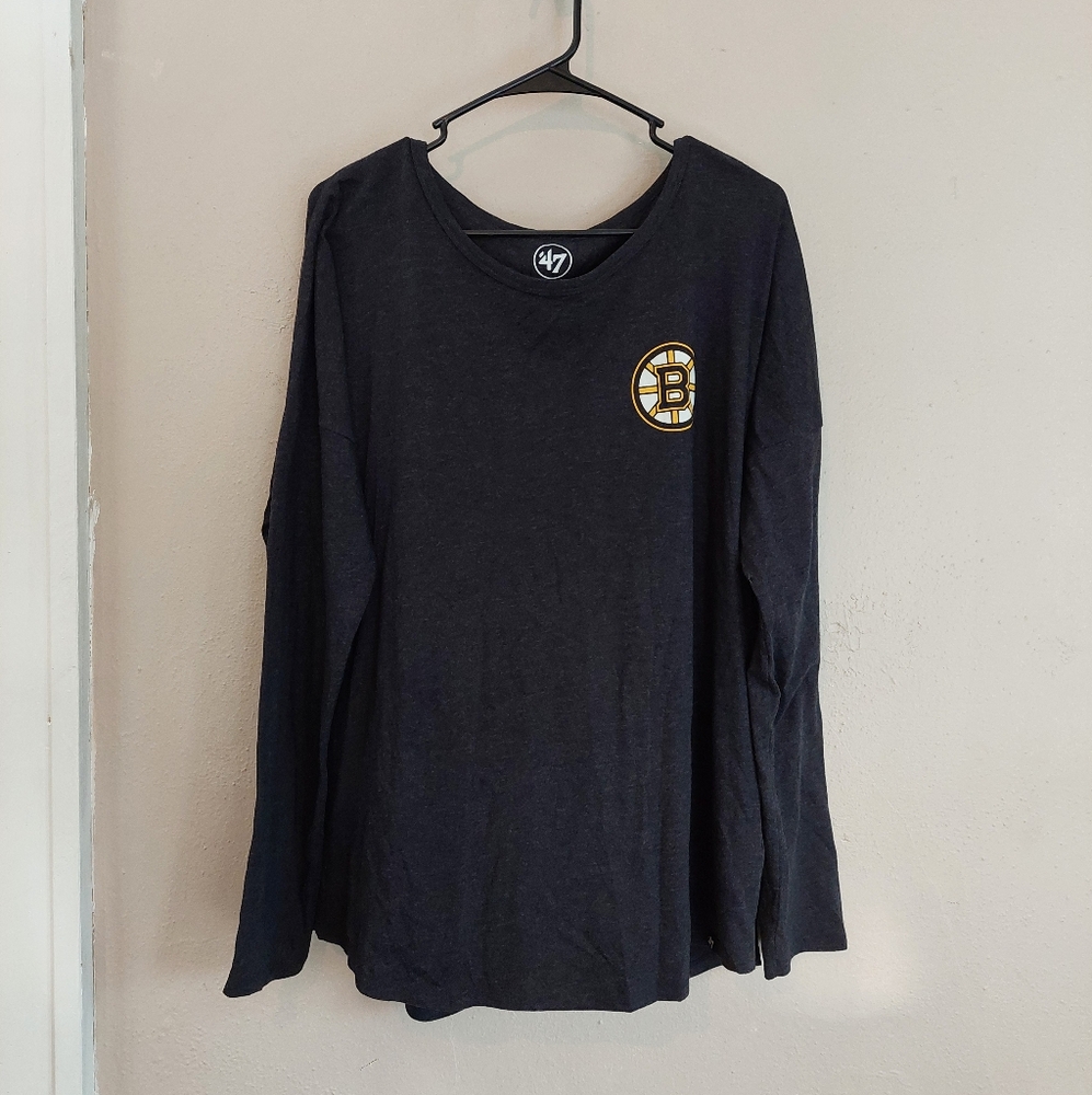 Boston Bruins XL Womens Long Sleeve Tshirt